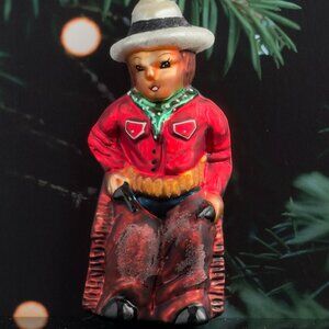 Christopher Radko 'THE DUKE' Glass Ornament Famous People Collection Retired '97